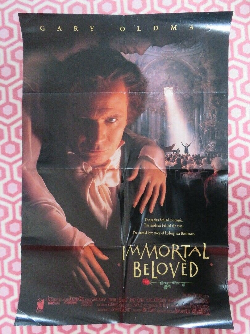 IMMORTAL BELOVED US ONE SHEET POSTER GARY OLDMAN 1994 Rendezvous Cinema Movie posters