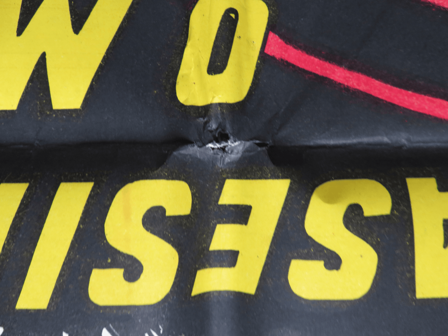 IMPASSE FOLDED ARGENTINA ONE SHEET POSTER BURT REYNOLDS ANNE FRANCIS 1969 Rendezvous Cinema Movie posters