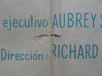 IMPASSE FOLDED ARGENTINA POSTER BURT REYNOLDS ANNE FRANCIS 1969 - Rendezvous Cinema