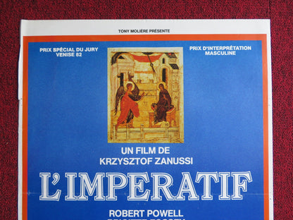 IMPERATIVE FRENCH POSTER ROBERT POWELL BRIGITTE FOSSEY 1982 Rendezvous Cinema Movie posters