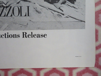 IMPERIAL VENUS FOLDED US ONE SHEET POSTER GINA LOLLOBRIGIDA STEPHEN BOYD 1962 Movie posters