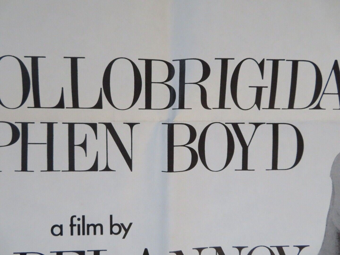 IMPERIAL VENUS FOLDED US ONE SHEET POSTER GINA LOLLOBRIGIDA STEPHEN BOYD 1962 Movie posters