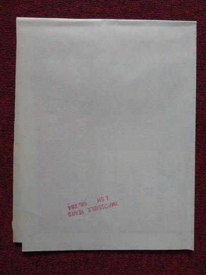 IMPOSSIBLE YEARS FOLDED US ONE SHEET POSTER DAVID NIVEN LOLA ALBRIGHT 1968 - Rendezvous Cinema