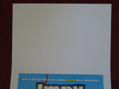 IMPY SUPERSTAR MISSIONE LUNA PARK ITALIAN LOCANDINA (27.5"x13") POSTER 2008 Rendezvous Cinema Movie posters