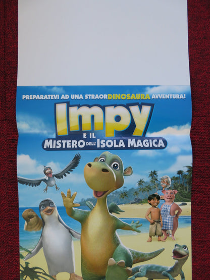 IMPY'S ISLAND ITALIAN LOCANDINA (25.5"x11") POSTER P. J. BATTISTI 2006 Rendezvous Cinema Movie posters