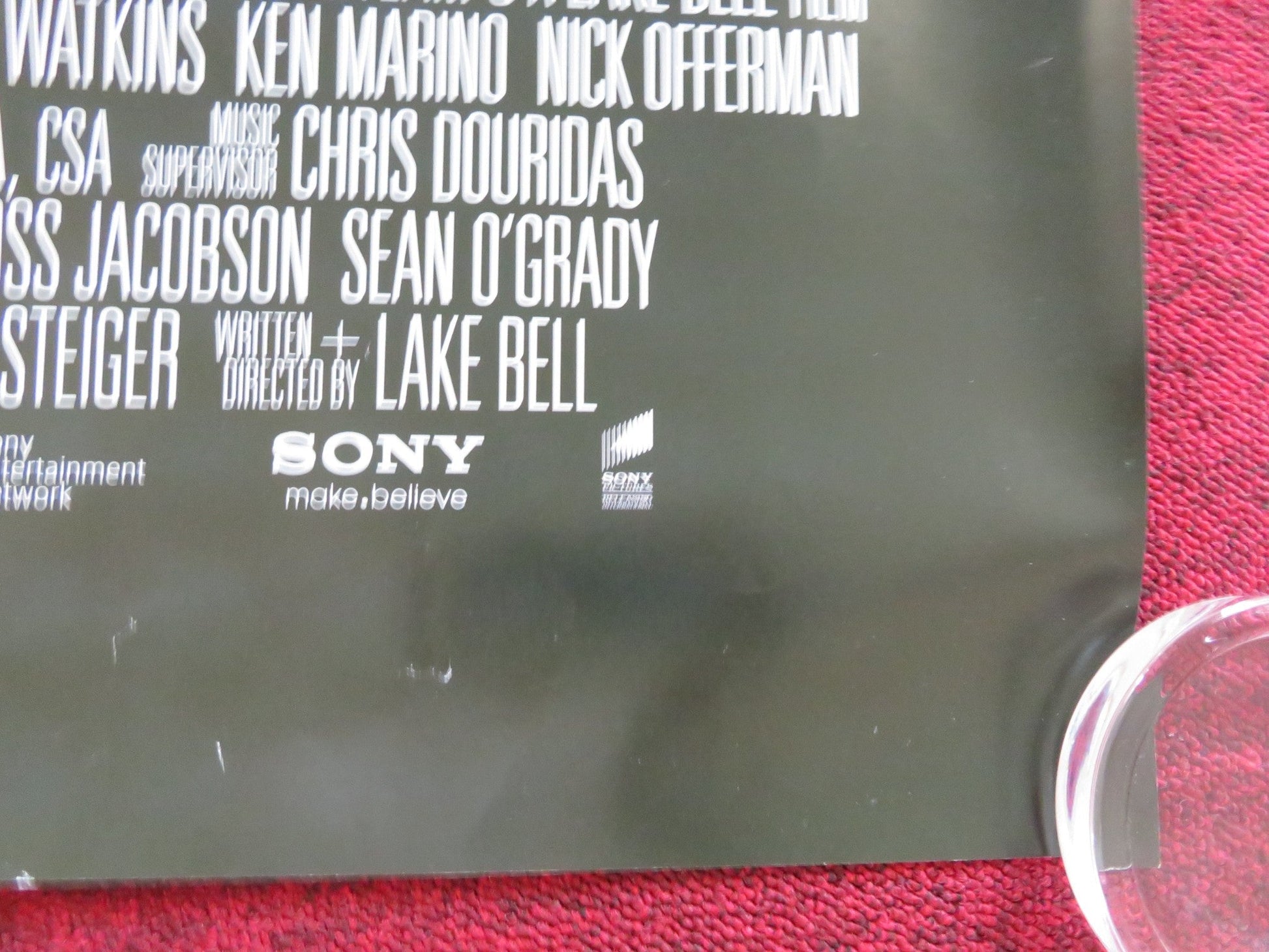 IN A WORLD... UK QUAD (30"x 40") ROLLED POSTER LAKE BELL ROB CORDDRY 2013 Rendezvous Cinema Movie posters