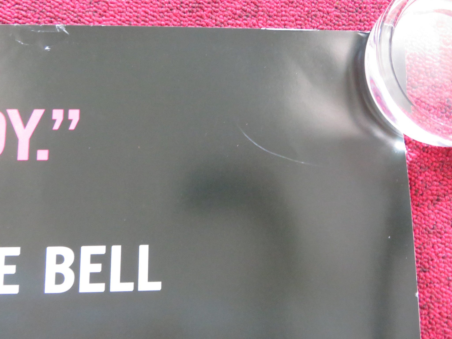 IN A WORLD... UK QUAD (30"x 40") ROLLED POSTER LAKE BELL ROB CORDDRY 2013 Rendezvous Cinema Movie posters