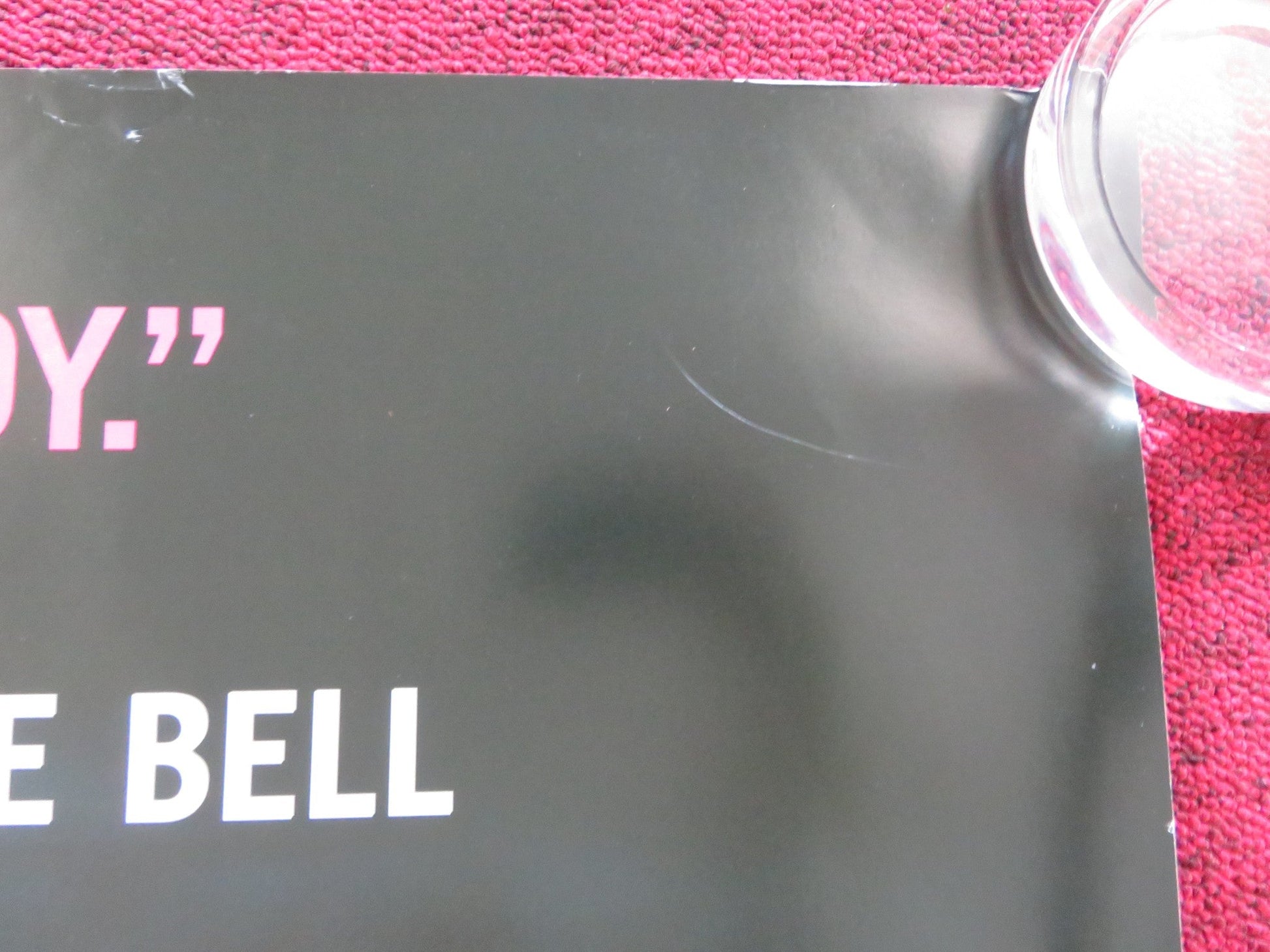 IN A WORLD... UK QUAD (30"x 40") ROLLED POSTER LAKE BELL ROB CORDDRY 2013 Rendezvous Cinema Movie posters