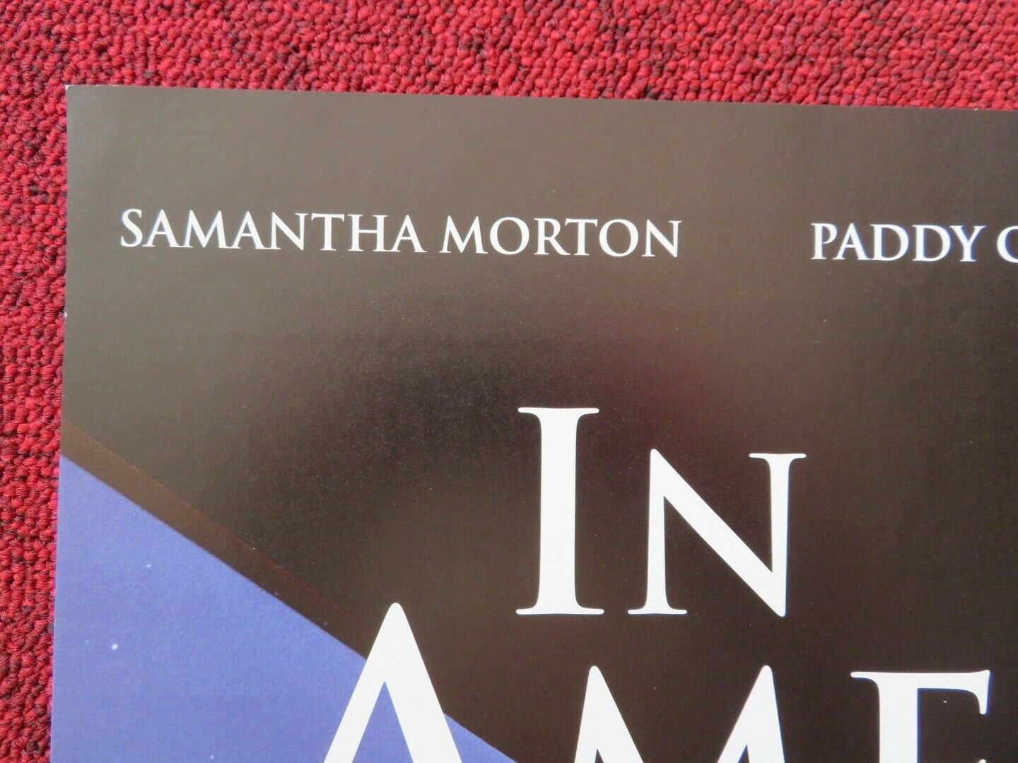 IN AMERICA FRENCH (16"x 21") POSTER PADDY CONSIDINE 2002 Movie posters