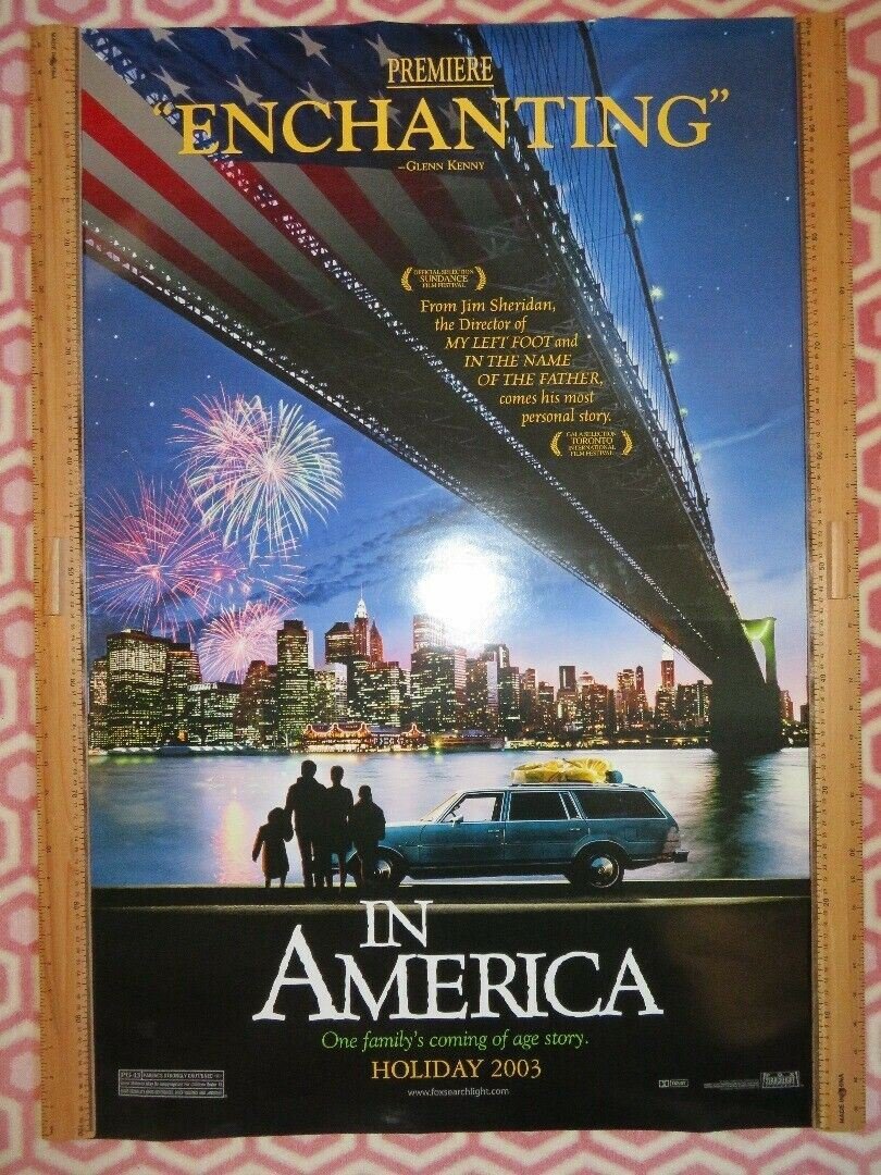 IN AMERICA U.S ROLLED POSTER PADDY CONSIDINE 2003 Rendezvous Cinema Movie posters