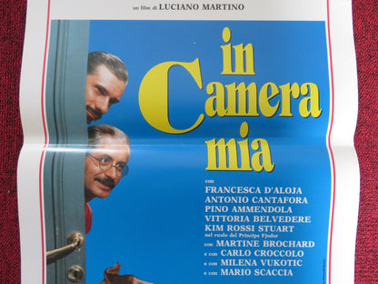 IN CAMERA MIA ITALIAN LOCANDINA POSTER GIANFRANCO MANFREDI NATASSJA KINSKI 1992 Rendezvous Cinema Movie posters