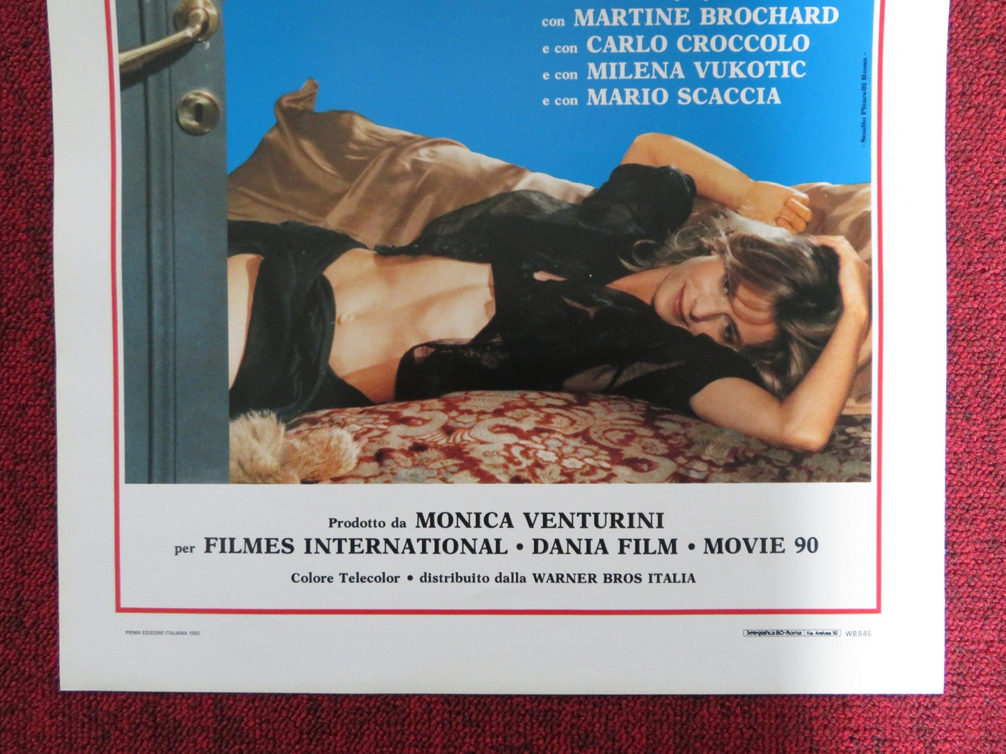 IN CAMERA MIA ITALIAN LOCANDINA POSTER GIANFRANCO MANFREDI NATASSJA KINSKI 1992 Rendezvous Cinema Movie posters