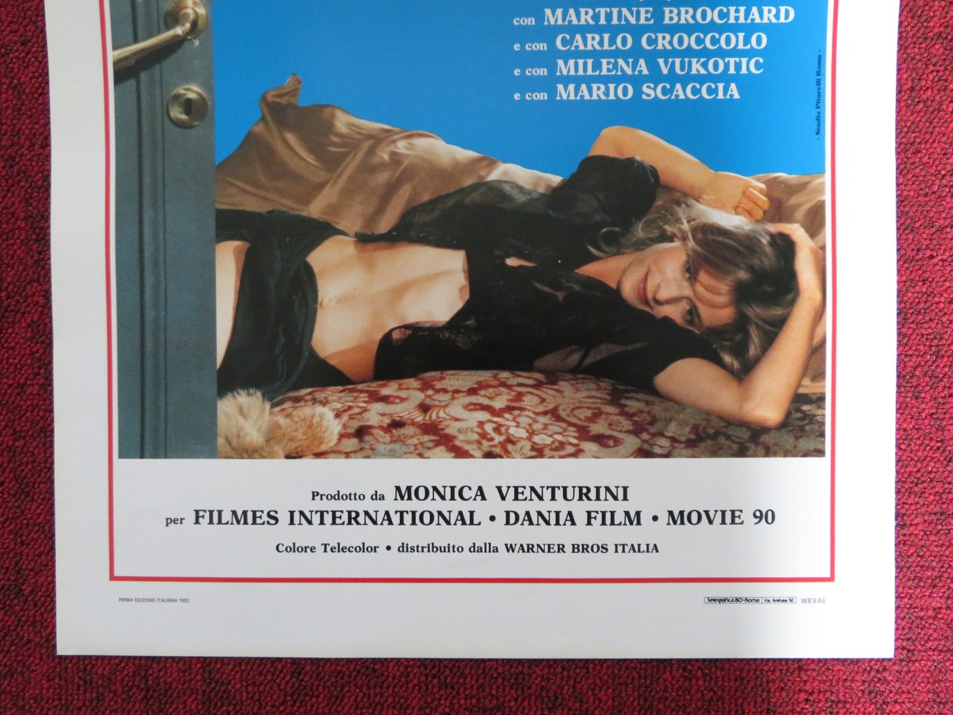 IN CAMERA MIA ITALIAN LOCANDINA POSTER GIANFRANCO MANFREDI NATASSJA KINSKI 1992 Rendezvous Cinema Movie posters
