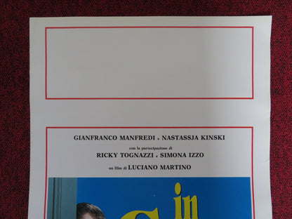 IN CAMERA MIA ITALIAN LOCANDINA POSTER GIANFRANCO MANFREDI NATASSJA KINSKI 1992 Rendezvous Cinema Movie posters