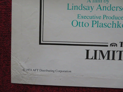 IN CELEBRATION FOLDED US ONE SHEET POSTER ALAN BATES DAVID STOREY 1974 Movie posters