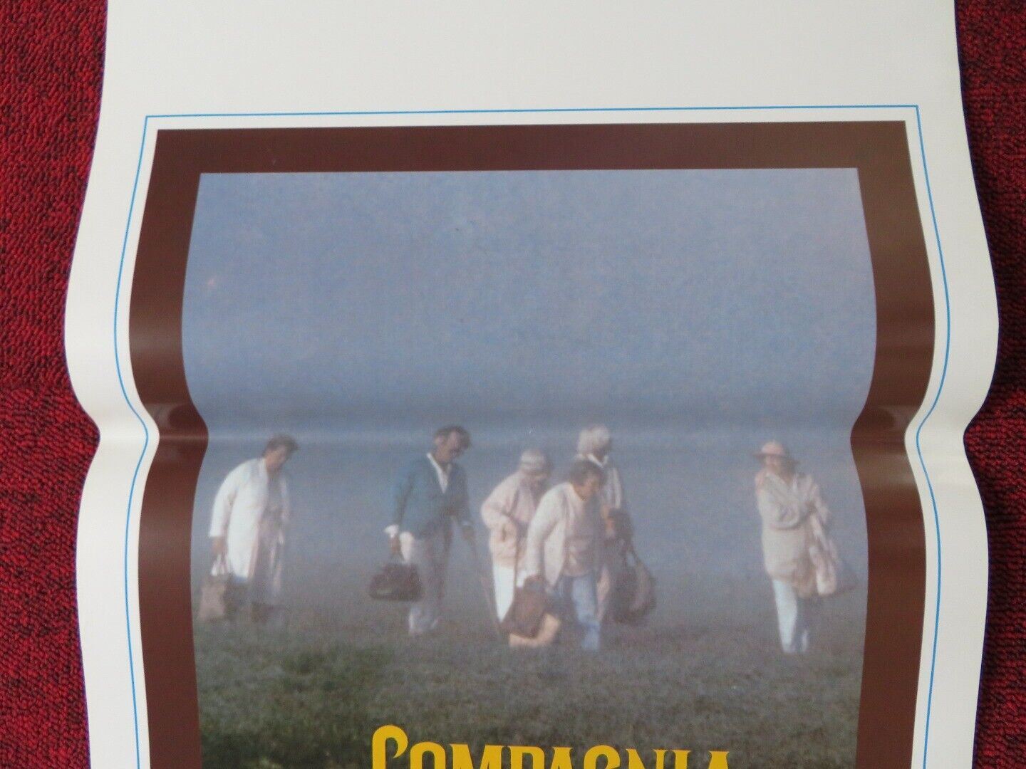 IN COMPAGNIA DI SIGNORE PERBENE ITALIAN LOCANDINA (27.5"x13") POSTER 1990 Movie posters