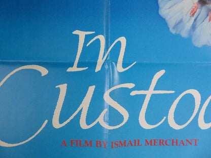 IN CUSTODY BRITISH QUAD (30"x40")POSTER ISMAIL MERCHANT SASHI KAPOOR NEENA GUPTA Movie posters