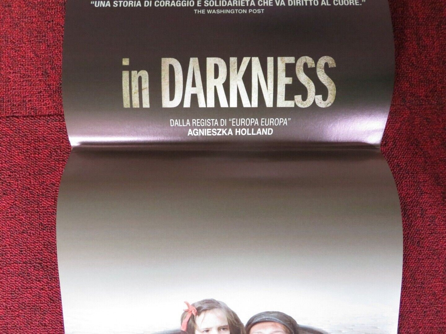 IN DARKNESS ITALIAN LOCANDINA (26.5"x12.5") POSTER ROBERT WIECKIEWICZ 2011 - Rendezvous Cinema