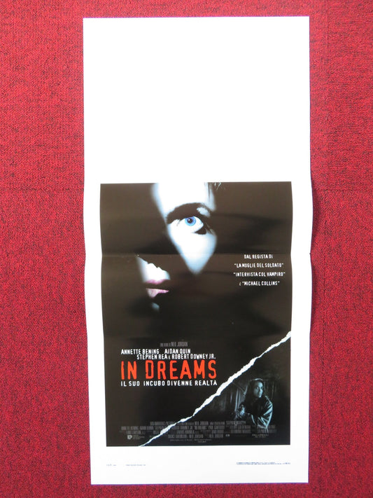 IN DREAMS ITALIAN LOCANDINA POSTER ANNETTE BENING AIDAN QUIN 1999 Rendezvous Cinema Movie posters