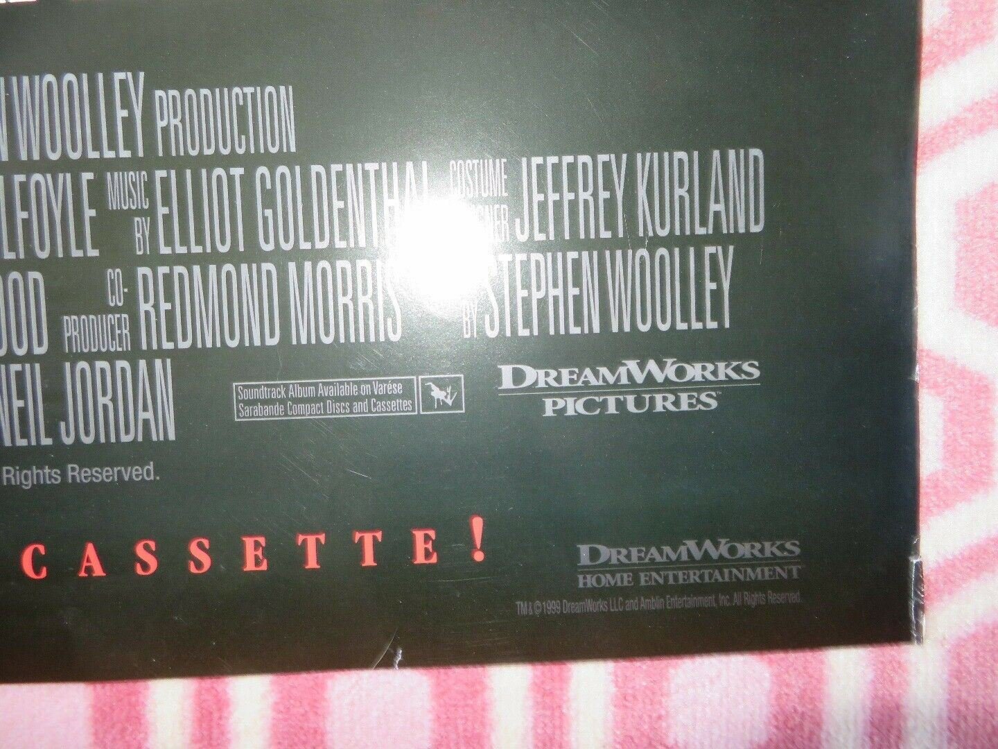 IN DREAMS VIDEO VHS POSTER ONE SHEET FOLDED ANNETTE AIDAN QUINN 1998 Movie posters