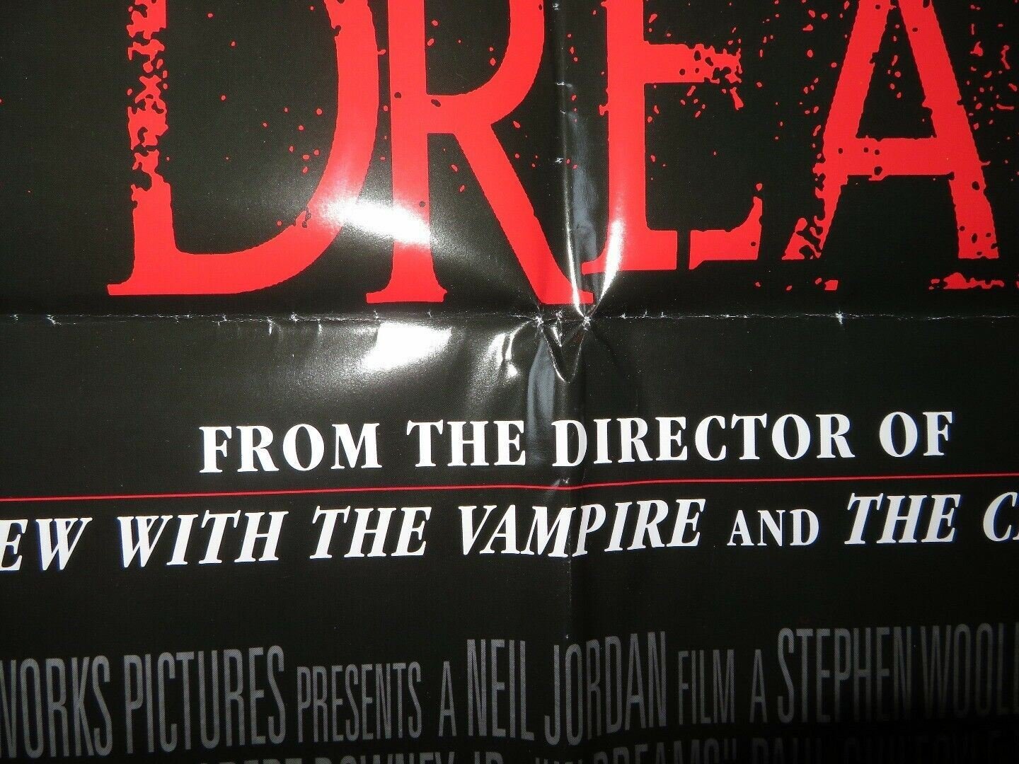 IN DREAMS VIDEO VHS POSTER ONE SHEET FOLDED ANNETTE AIDAN QUINN 1998 Movie posters