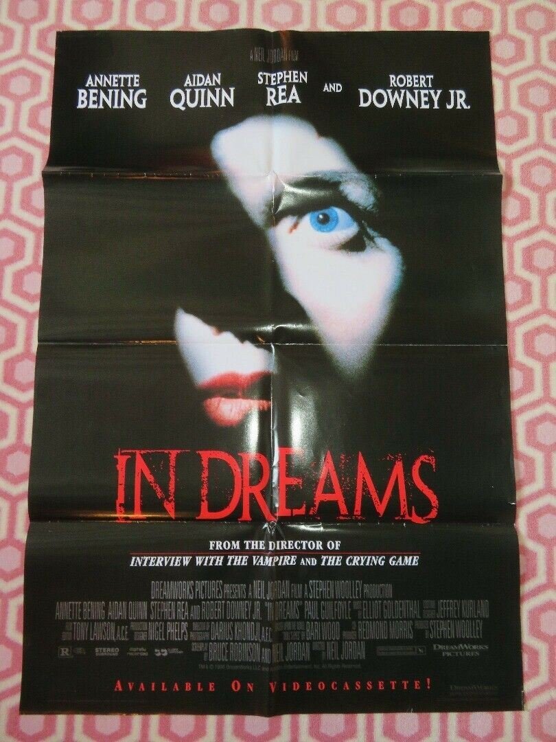 IN DREAMS VIDEO VHS POSTER ONE SHEET FOLDED ANNETTE AIDAN QUINN 1998 Movie posters