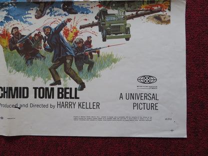 IN ENEMY COUNTRY FOLDED US ONE SHEET POSTER ANTHONY FRANCIOSA A. COMER 1968 Rendezvous Cinema Movie posters