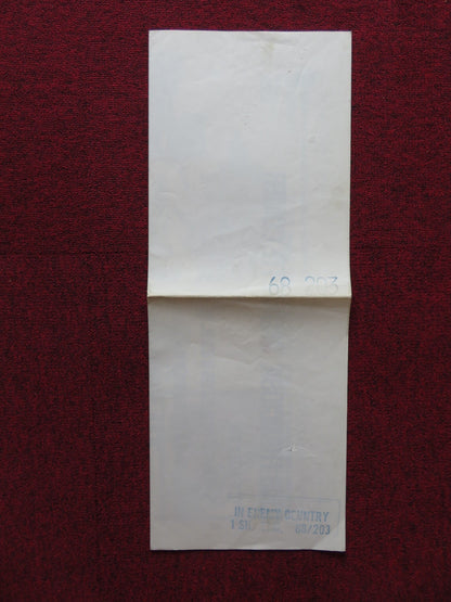 IN ENEMY COUNTRY FOLDED US ONE SHEET POSTER ANTHONY FRANCIOSA A. COMER 1968 Rendezvous Cinema Movie posters