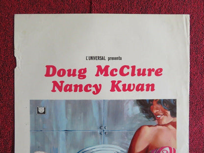 IN GAMBA... MARINAIO! ITALIAN LOCANDINA (27.5"x13") POSTER 1968 - Rendezvous Cinema