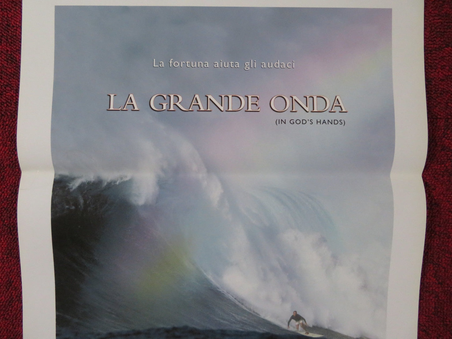 IN GOD'S HANDS ITALIAN LOCANDINA POSTER SHANE DORIAN MATT GEORGE 1998 Rendezvous Cinema Movie posters