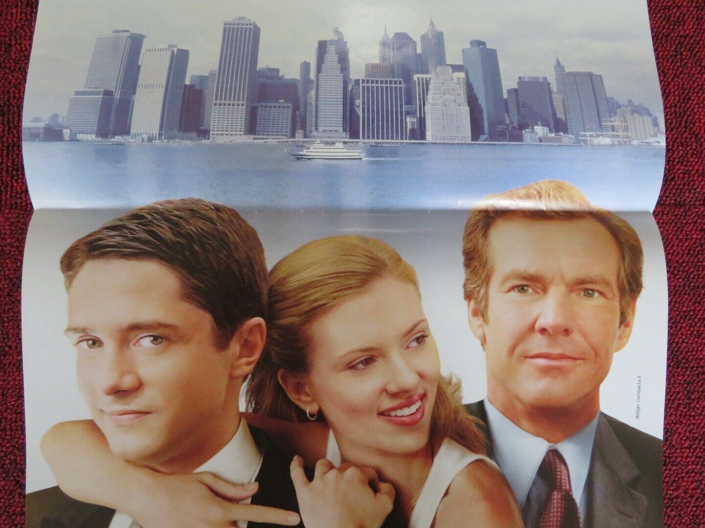 IN GOOD COMPANY ITALIAN LOCANDINA (26.5"x12.5") POSTER SCARLETT JOHANSSON 2004 Movie posters