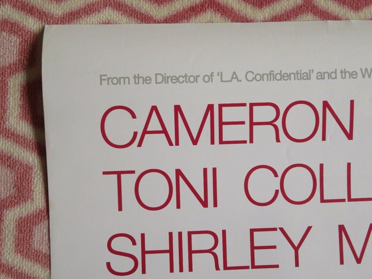 IN HER SHOES US ONE SHEET ROLLED POSTER CAMERON DIAZ TONI COLLETTE 2005 Movie posters