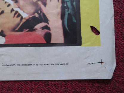 IN LOVE AND WAR US ONE SHEET POSTER ROBERT WAGNER DANA WYNTER 1958 Movie posters