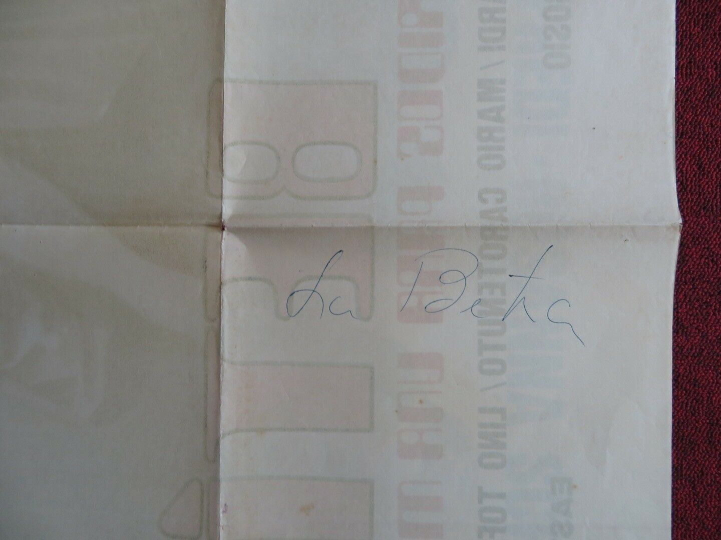 IN LOVE, EVERY PLEASURE HAS IT'S PAIN FOLDED ARGENTINA ONE SHEET POSTER 1971 Movie posters