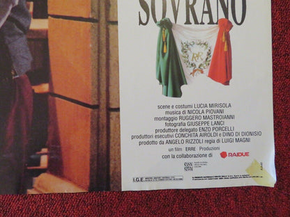 IN NOM DEL POPOLO SOVRANO - B ITALIAN FOTOBUSTA POSTER LUCA BARBARESCHI 1990 Movie posters