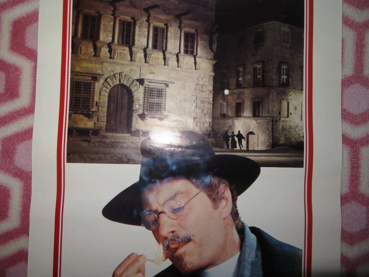 IN NOME DEL PAPA RE ITALIAN LOCANDINA (27.5"x13") POSTER NINO MANFEDI 1977 Movie posters
