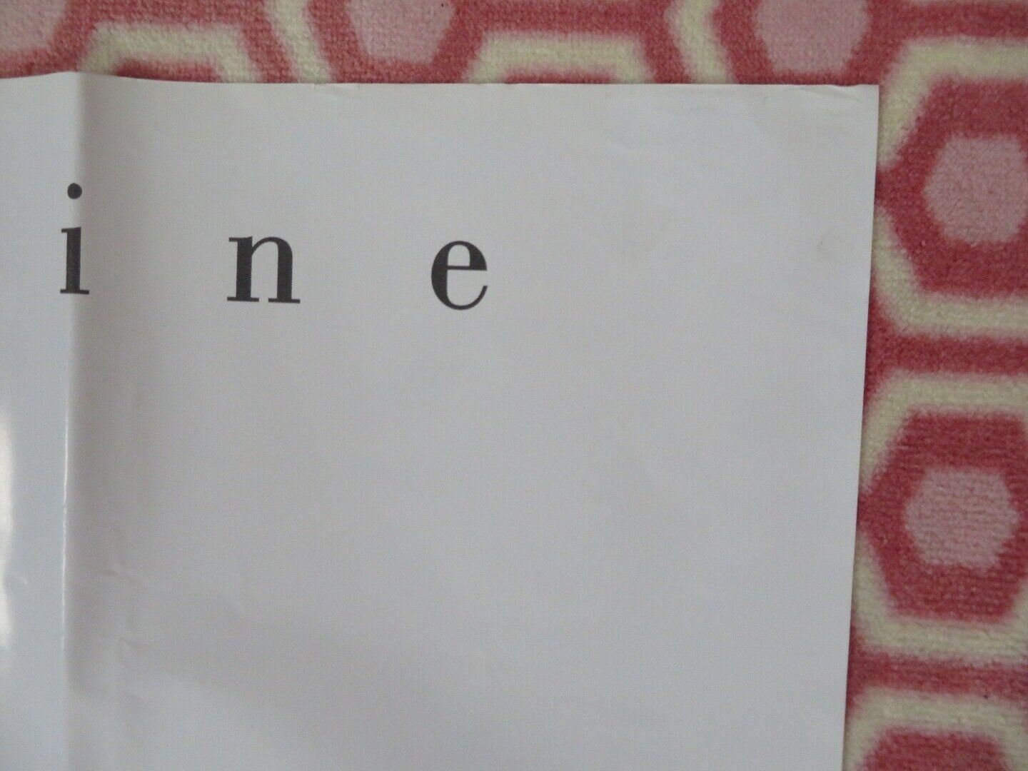 IN & OUT BRITISH QUAD (30"x 40") POSTER KEVIN KLINE JOAN CUSACK DEBBIE REYNOLDS Movie posters