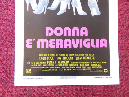 IN PRAISE OF OLDER WOMEN ITALIAN LOCANDINA POSTER KAREN BLACK TOM BERENGER 1978 Rendezvous Cinema Movie posters