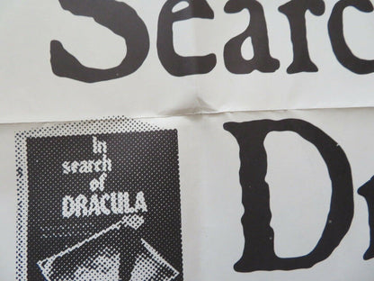 IN SEARCH OF DRACULA FOLDED US ONE SHEET POSTER CHRISTOPHER LEE 1974 Movie posters