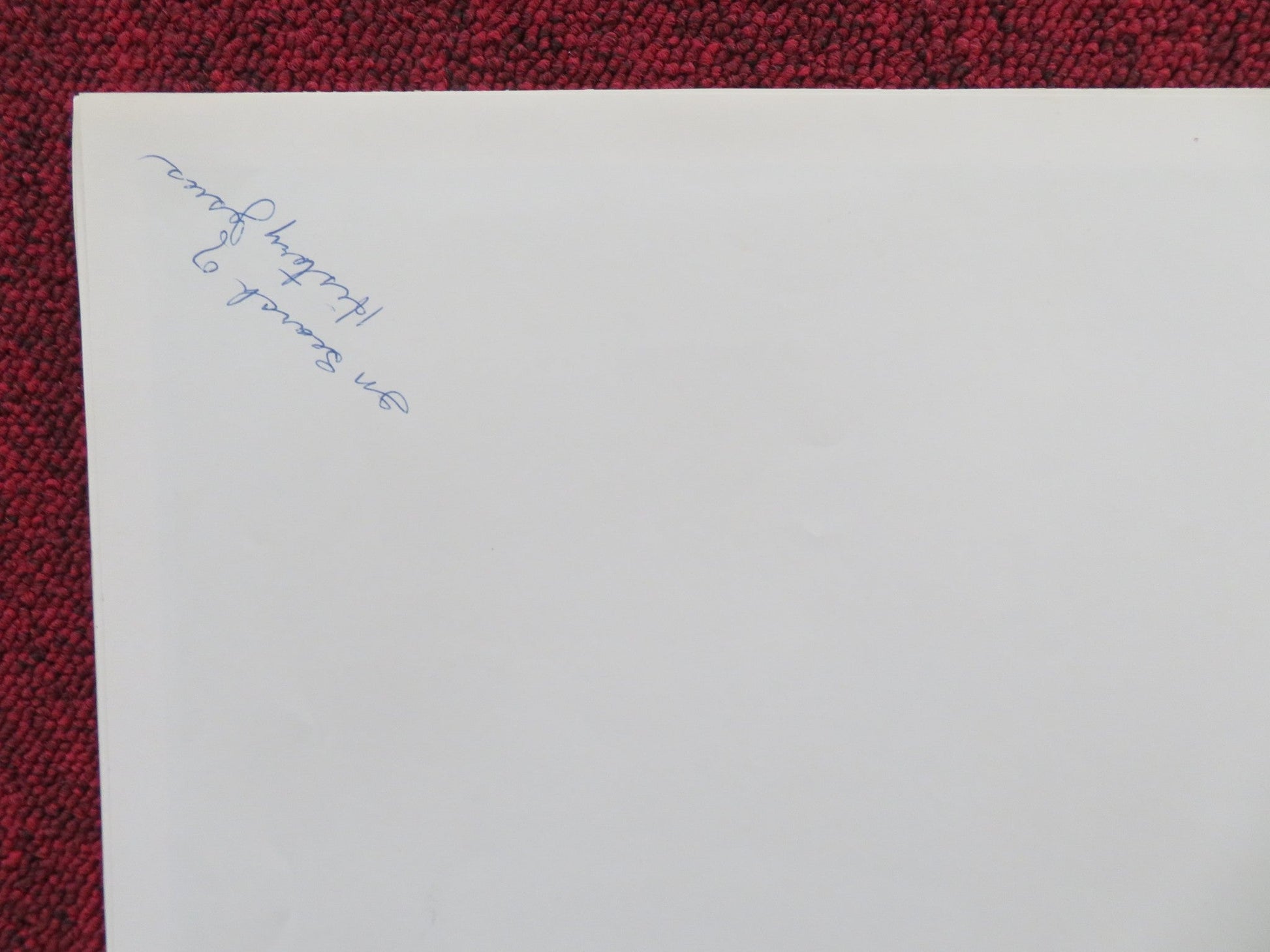 IN SEARCH OF HISTORIC JESUS - b FOLDED US ONE SHEET POSTER JOHN RUBINSTEIN 1979 Rendezvous Cinema Movie posters