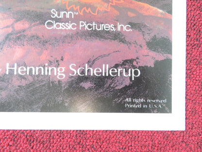 IN SEARCH OF HISTORIC JESUS - b FOLDED US ONE SHEET POSTER JOHN RUBINSTEIN 1979 Rendezvous Cinema Movie posters