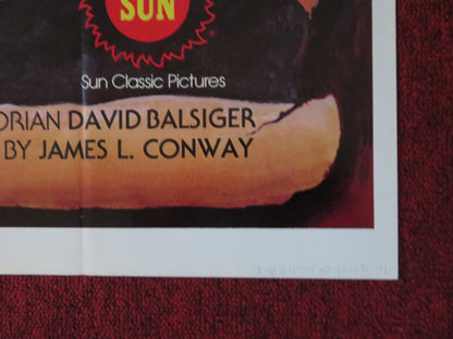 IN SEARCH OF NOAH'S ARK FOLDED US ONE SHEET POSTER VERN ADIX MELVIN COOK 1976 Rendezvous Cinema Movie posters