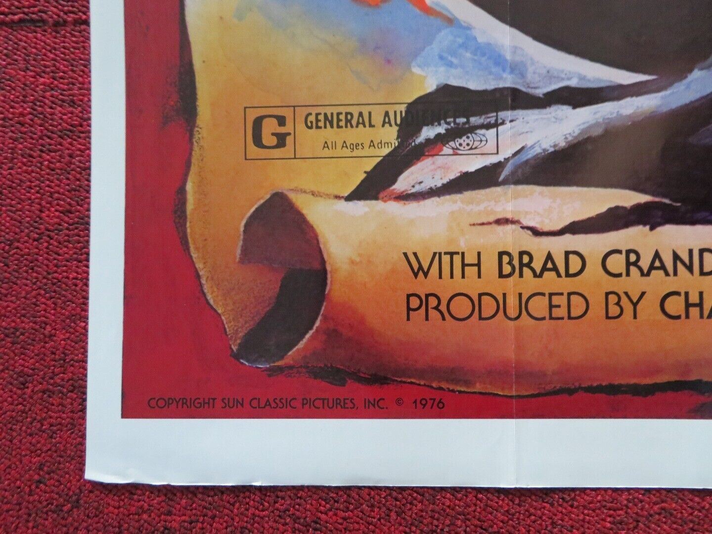 IN SEARCH OF NOAHS ARK FOLDED US ONE SHEET POSTER VERN ADIX MELVIN COOK 1976 Movie posters