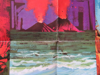 IN SEARCH OF THE CASTAWAYS FOLDED US ONE SHEET POSTER DISNEY M CHEVALIER 1970 - Rendezvous Cinema