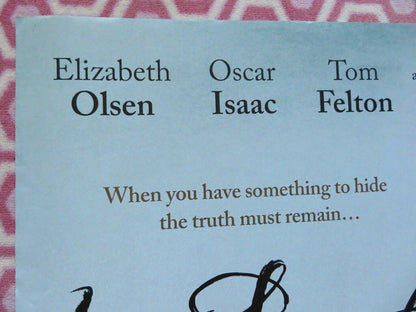 IN SECRET QUAD (30"x 40") ROLLED POSTER THERESE RAQUIN ELIZABETH OLSEN 2013 Rendezvous Cinema Movie posters