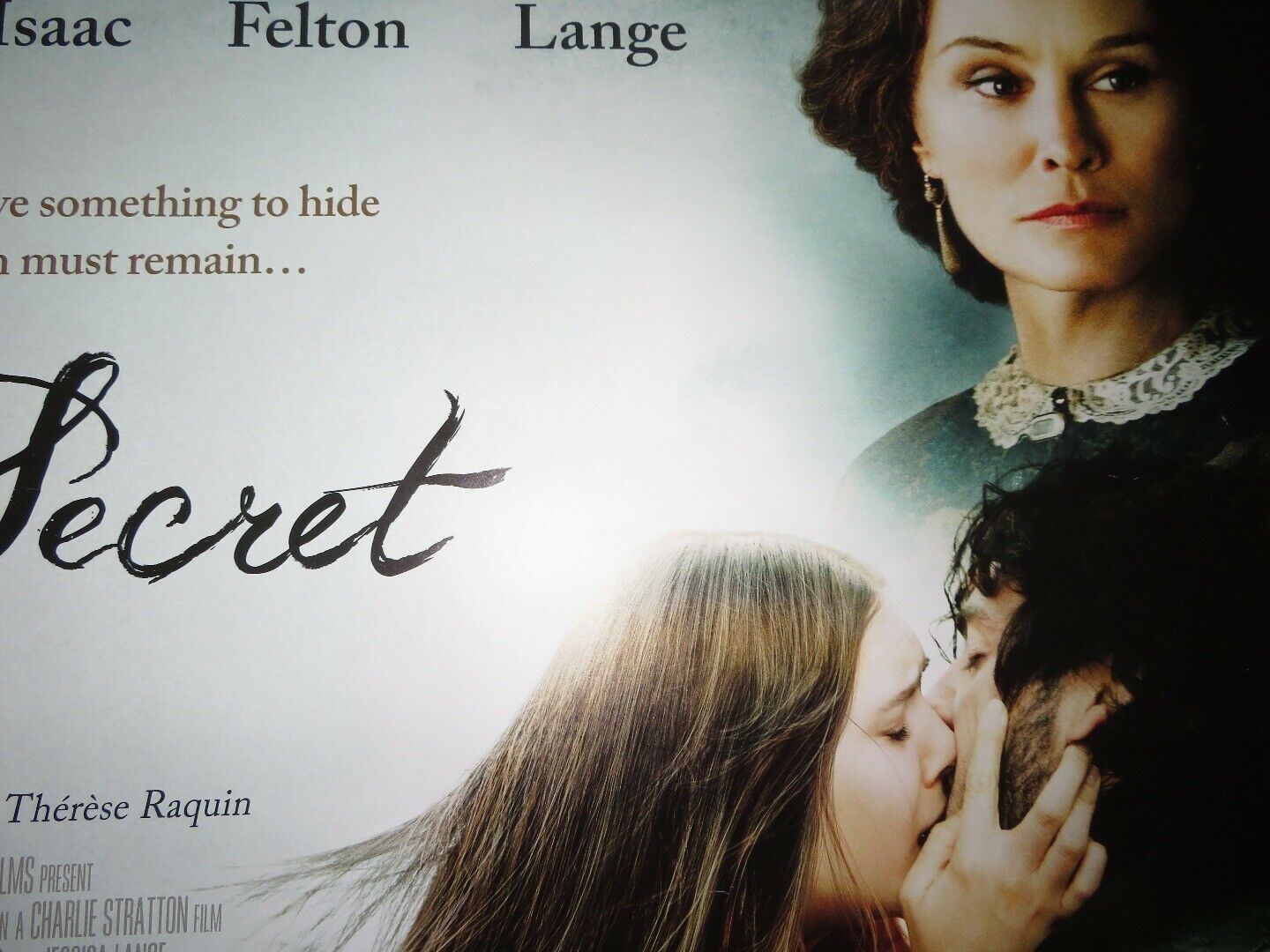 IN SECRET QUAD (30"x 40") ROLLED POSTER THERESE RAQUIN ELIZABETH OLSEN 2013 Rendezvous Cinema Movie posters