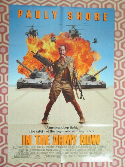 IN THE ARMY NOW US ONE SHEET POSTER PAULY SHORE 1994 Movie posters