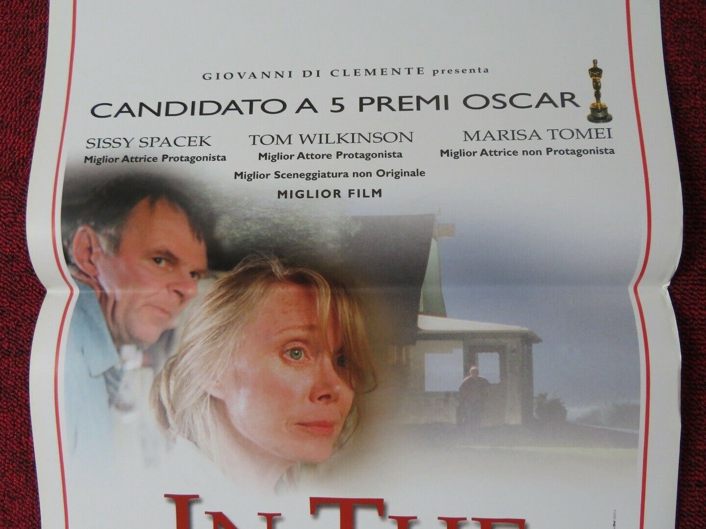 IN THE BEDROOM ITALIAN LOCANDINA (27.5"x13") POSTER TOM WILKINSON 2002 Movie posters