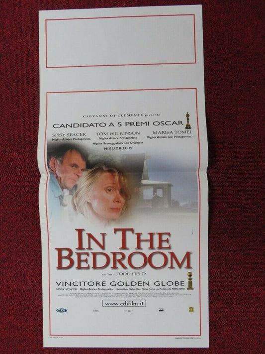 IN THE BEDROOM ITALIAN LOCANDINA (27.5"x13") POSTER TOM WILKINSON 2002 Movie posters