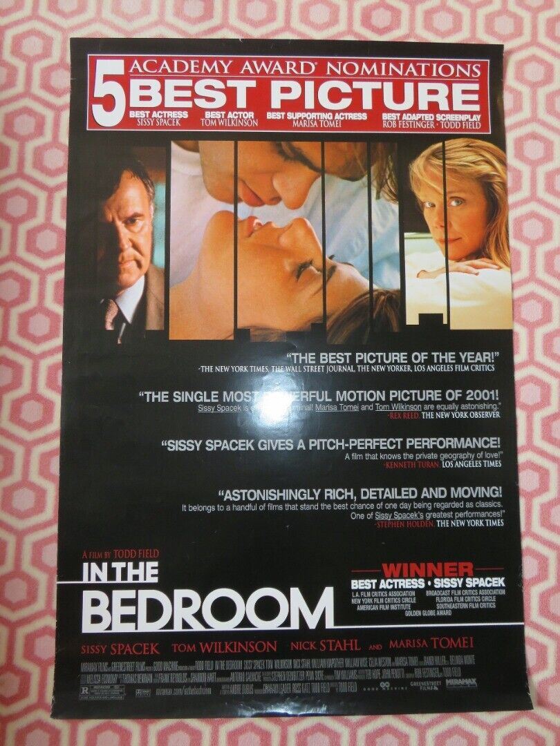IN THE BEDROOM US ONE SHEET ROLLED POSTER SISSY SPACEK NICK STAHL 2001 Movie posters